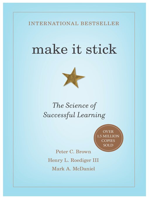 Title details for Make It Stick by Peter C. Brown - Available
